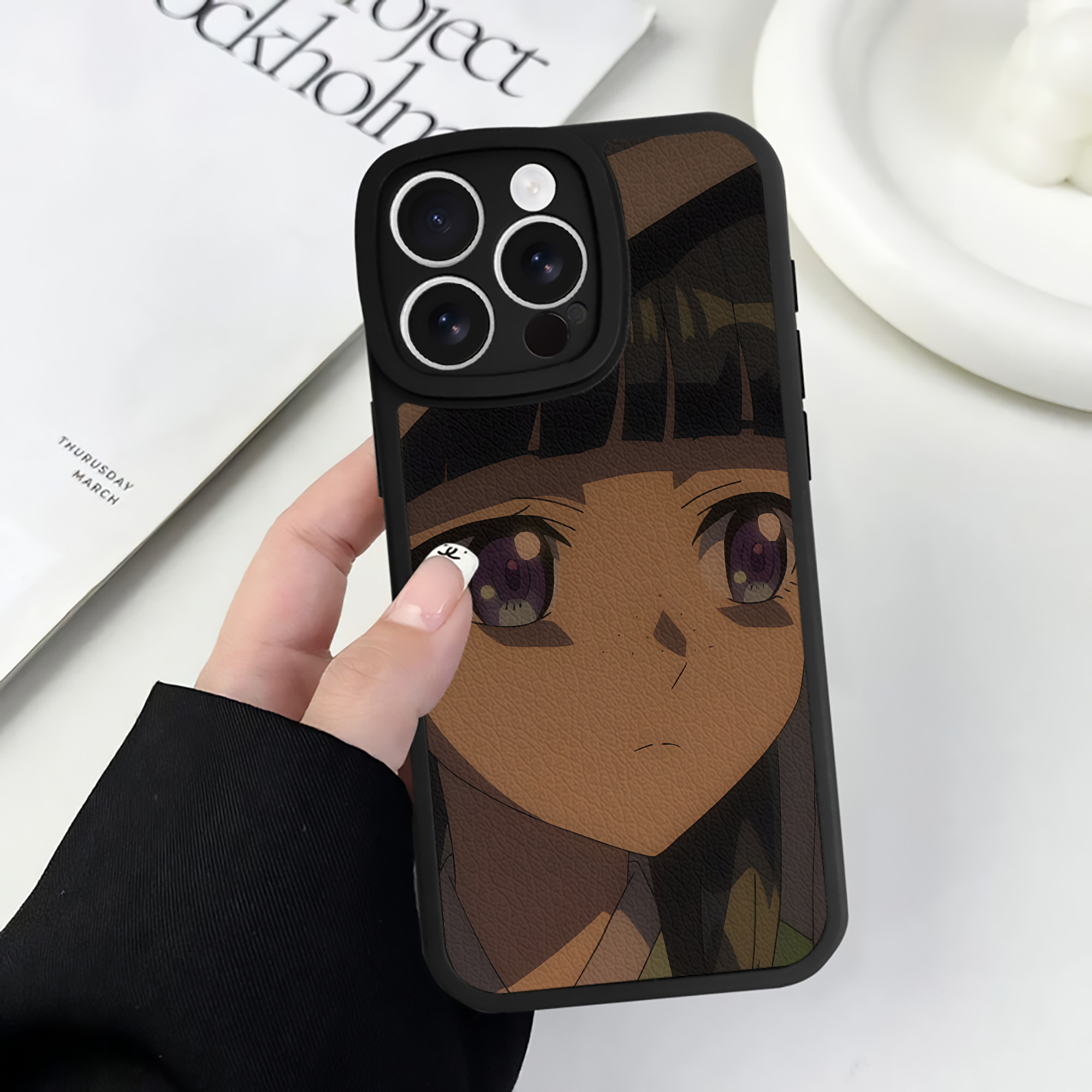 薬屋のひとりごと The Apothecary Diaries 【iPhone 16シリーズ対応】シリコンスマホケース（レザー調） 材質：シリコン